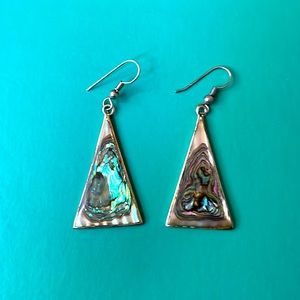Alpaca Mexico silver earrings